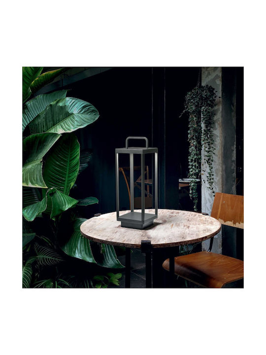 Ideal Lux Φωτιστικό Φαναράκι LED Εξωτερικού Χώρου 2W με Θερμό Λευκό Φως IP54 Μαύρο 250885